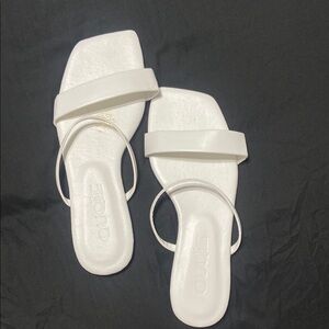 Women's White Sandals